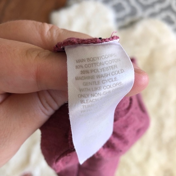 Z By Zella Scoop Neck Tie Back Tee Burgundy Top M - Picture 7 of 8